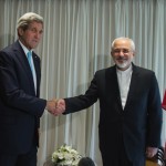 Secretary of State John Kerry meets with Iranian Foreign Ministe