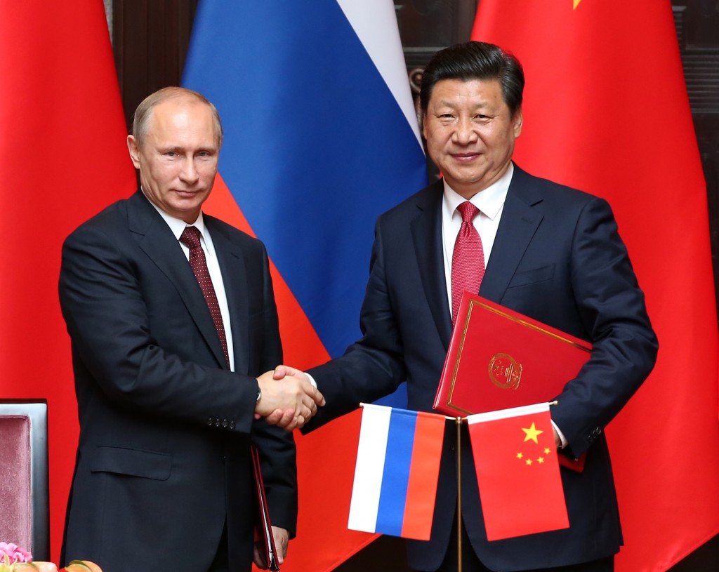 Xi Jinping and Vladimir Putin