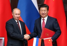 Xi Jinping and Vladimir Putin